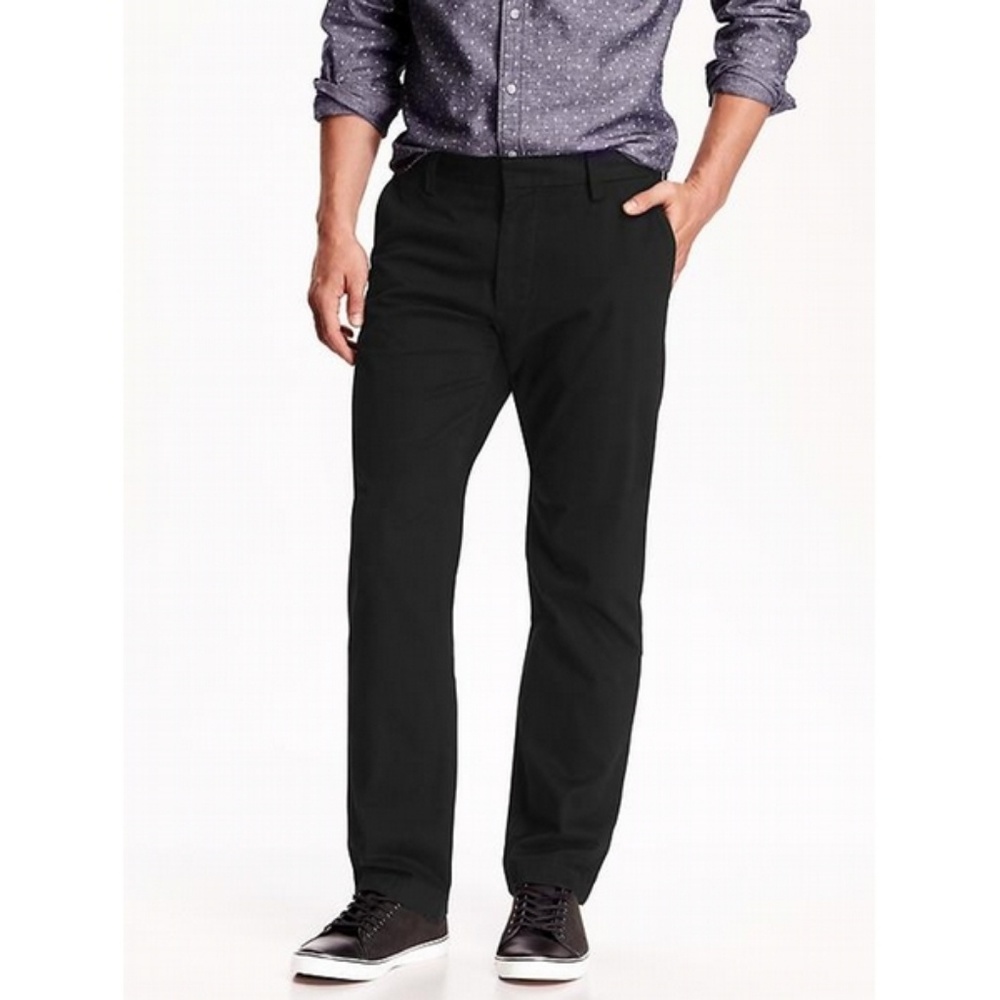 Men's old Navy black khakis
